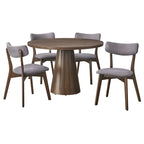 Chaise de salle à manger en bois massif (Lot de 2)