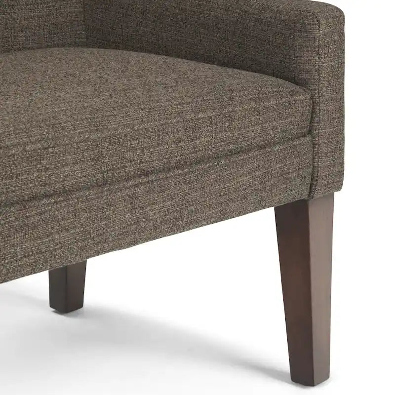 Banc contemporain rembourré de 50 pouces de large - 50 x 22 x 23,8