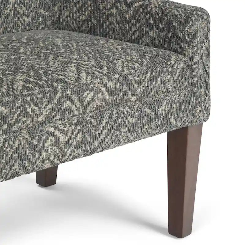 Banc contemporain rembourré de 50 pouces de large - 50 x 22 x 23,8