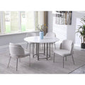 Chaise d'appoint à dossier incurvé Lacey, lot de 2