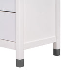 Commode de rangement en bois à 6 tiroirs