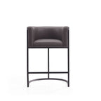 Tabouret de bar Cosmopolitan de 85,9 cm en métal noir (lot de 3)
