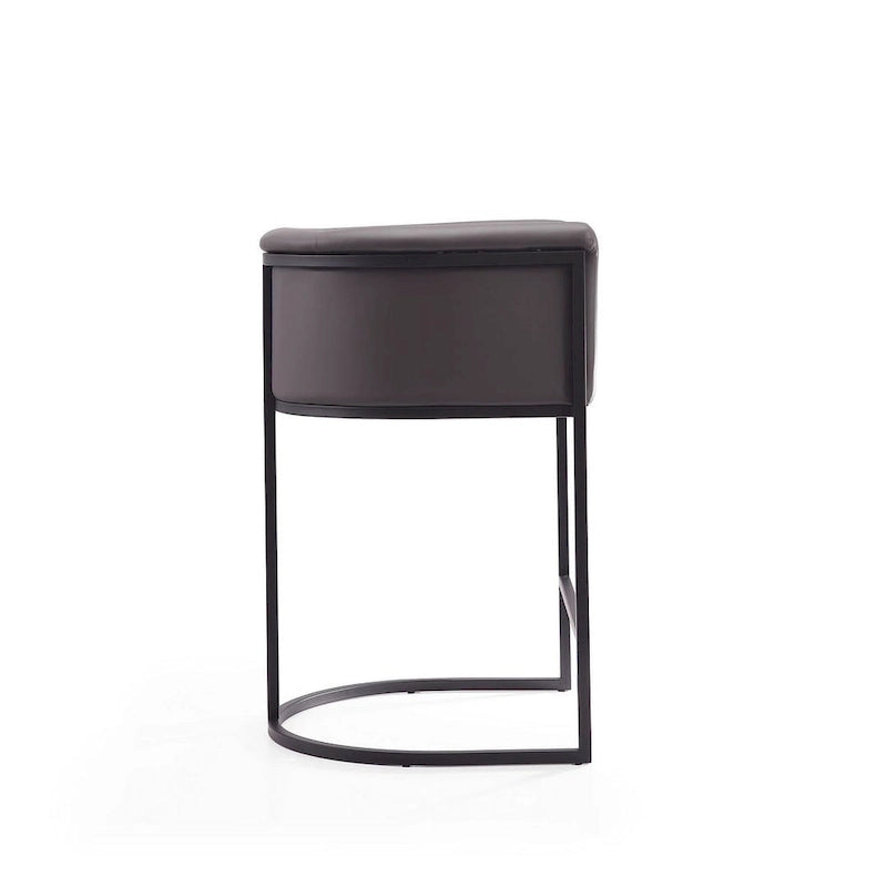 Tabouret de bar Cosmopolitan de 85,9 cm en métal noir (lot de 3)