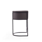 Tabouret de bar Cosmopolitan de 85,9 cm en métal noir (lot de 3)