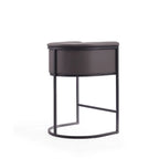 Tabouret de bar Cosmopolitan de 85,9 cm en métal noir (lot de 3)