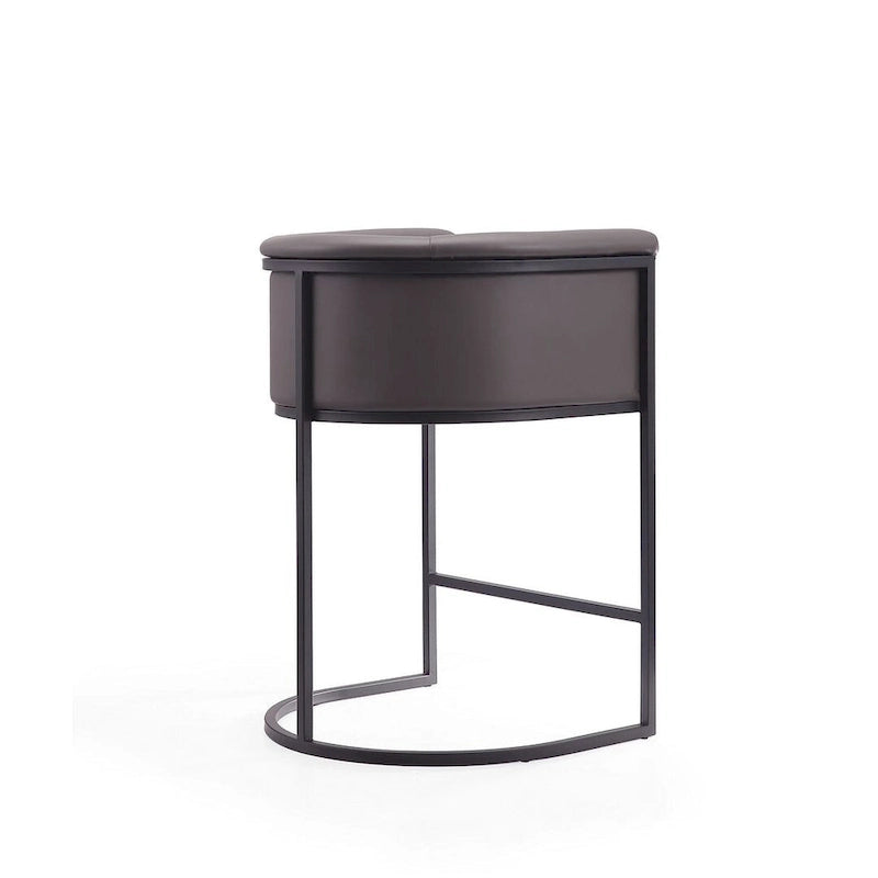 Tabouret de bar Cosmopolitan de 85,9 cm en métal noir (lot de 3)