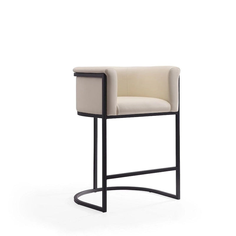 Tabouret de bar Cosmopolitan de 85,9 cm en métal noir (lot de 3)