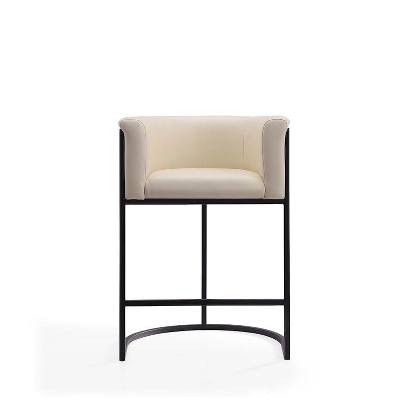 Tabouret de bar Cosmopolitan de 85,9 cm en métal noir (lot de 3)