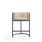 Tabouret de bar Cosmopolitan de 85,9 cm en métal noir (lot de 3)