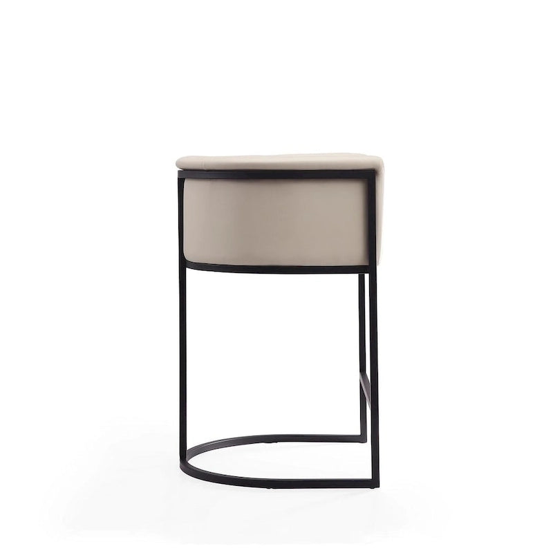 Tabouret de bar Cosmopolitan de 85,9 cm en métal noir (lot de 3)