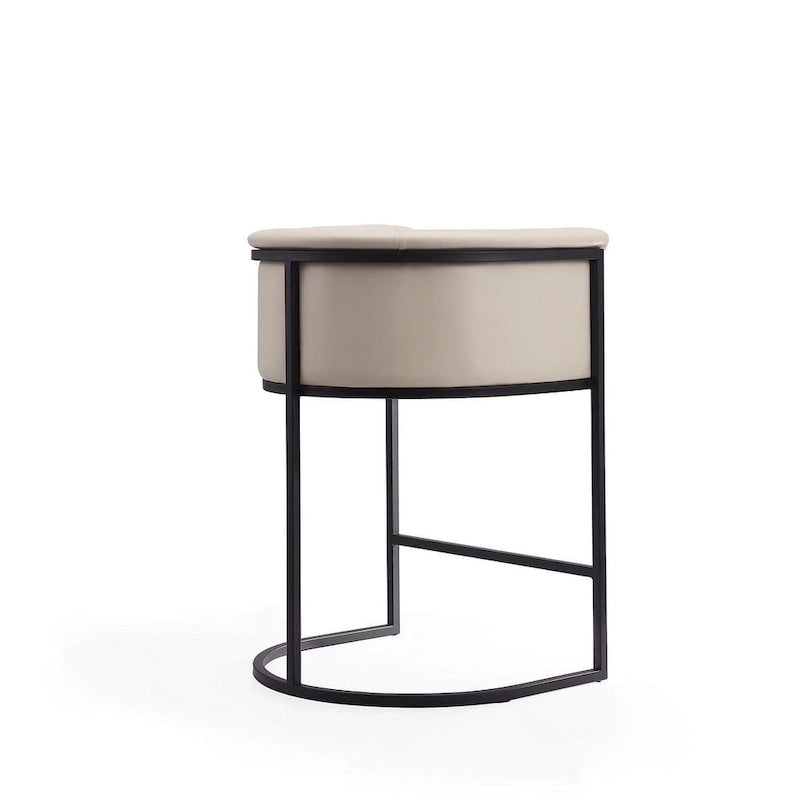 Tabouret de bar Cosmopolitan de 85,9 cm en métal noir (lot de 3)