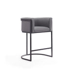 Tabouret de bar Cosmopolitan de 85,9 cm en métal noir (lot de 3)