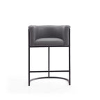 Tabouret de bar Cosmopolitan de 85,9 cm en métal noir (lot de 3)