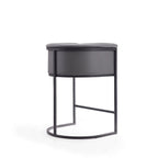 Tabouret de bar Cosmopolitan de 85,9 cm en métal noir (lot de 3)
