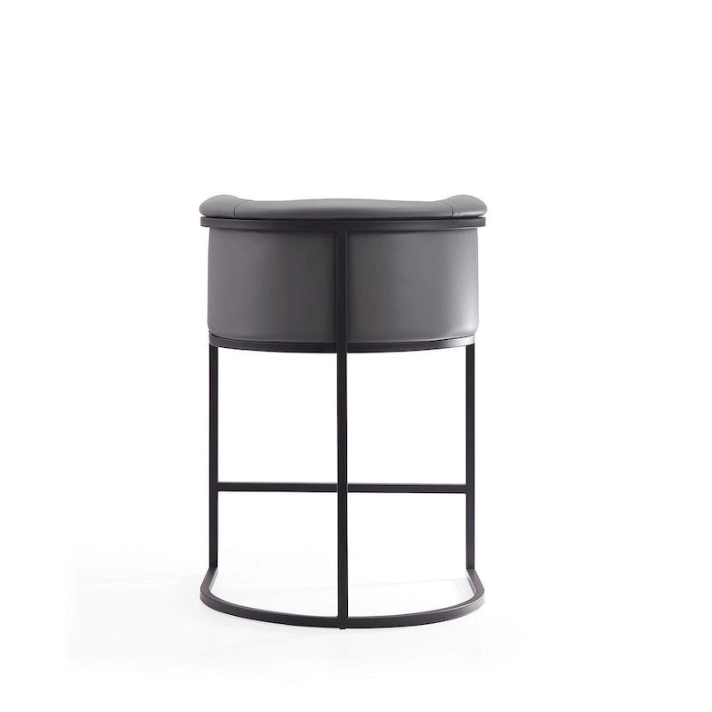 Tabouret de bar Cosmopolitan de 85,9 cm en métal noir (lot de 3)