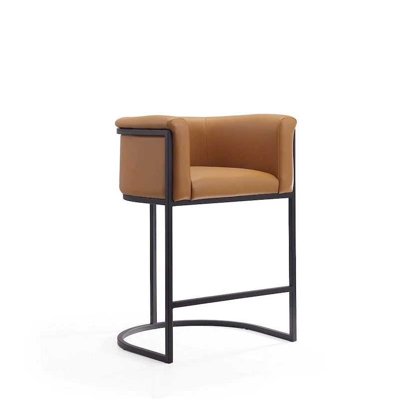 Tabouret de bar Cosmopolitan de 85,9 cm en métal noir (lot de 3)