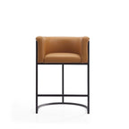 Tabouret de bar Cosmopolitan de 85,9 cm en métal noir (lot de 3)