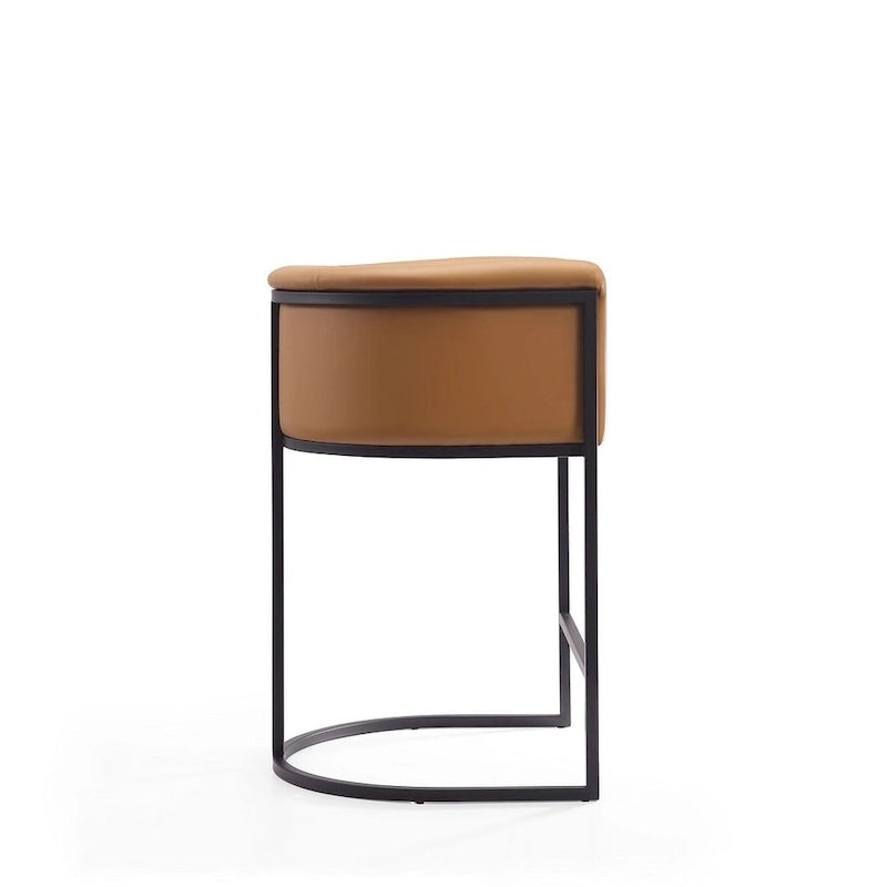 Tabouret de bar Cosmopolitan de 85,9 cm en métal noir (lot de 3)