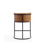 Tabouret de bar Cosmopolitan de 85,9 cm en métal noir (lot de 3)