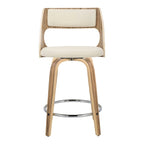 Tabouret de comptoir moderne du milieu du siècle (Lot de 2)