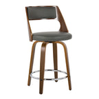 Tabouret de comptoir moderne du milieu du siècle (Lot de 2)