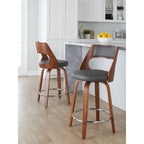 Tabouret de comptoir moderne du milieu du siècle (Lot de 2)
