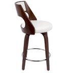 Tabouret de comptoir moderne du milieu du siècle (Lot de 2)