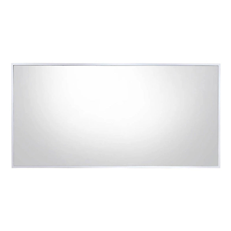 Table basse Marchat Glam Chrome avec miroir de 47 pouces par
