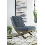 Fauteuil d'appoint décontracté en similicuir