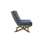 Fauteuil d'appoint décontracté en similicuir