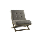 Fauteuil d'appoint décontracté en similicuir