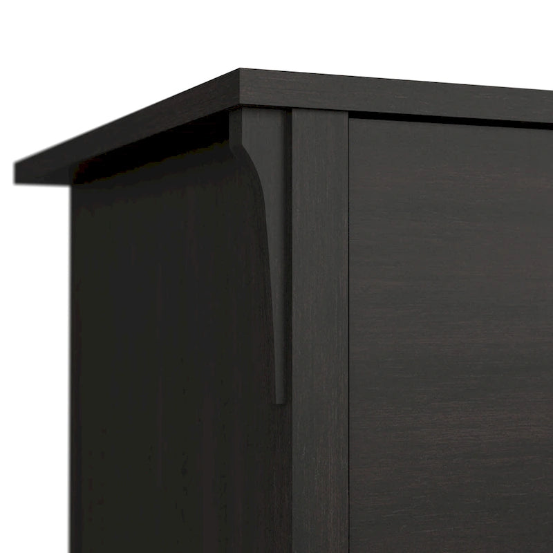 Bureau en L de 60 W avec meuble de rangement supérieur