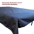 Housse de tennis de table en polyester noir