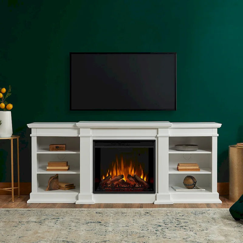 Fresno 72 Media Electric Fireplace by 