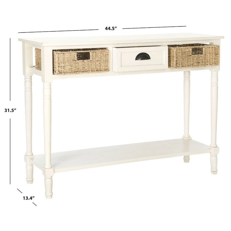 Console Edyth Grey - 44,5 x 13,4 x 31,5 - 45Wx13Px32H