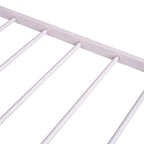 Lit plate-forme en métal double avec lit gigogne simple