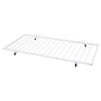 Lit plate-forme en métal double avec lit gigogne simple