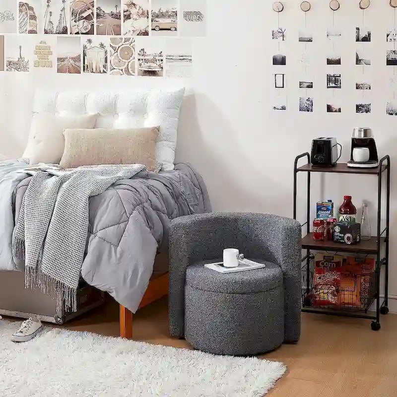 2East Coussin de Siège Confortable avec Rangement par DormCo