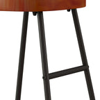 29.52 Tabourets de bar élégants et minimalistes (lot de 2), tabourets de bar hauteur comptoir, pour îlot de cuisine, café, bar, balcon