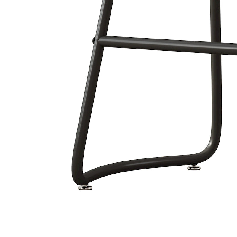 29.52 Tabourets de bar élégants et minimalistes (lot de 2), tabourets de bar hauteur comptoir, pour îlot de cuisine, café, bar, balcon