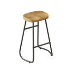 29.52 Tabourets de bar élégants et minimalistes (lot de 2), tabourets de bar hauteur comptoir, pour îlot de cuisine, café, bar, balcon