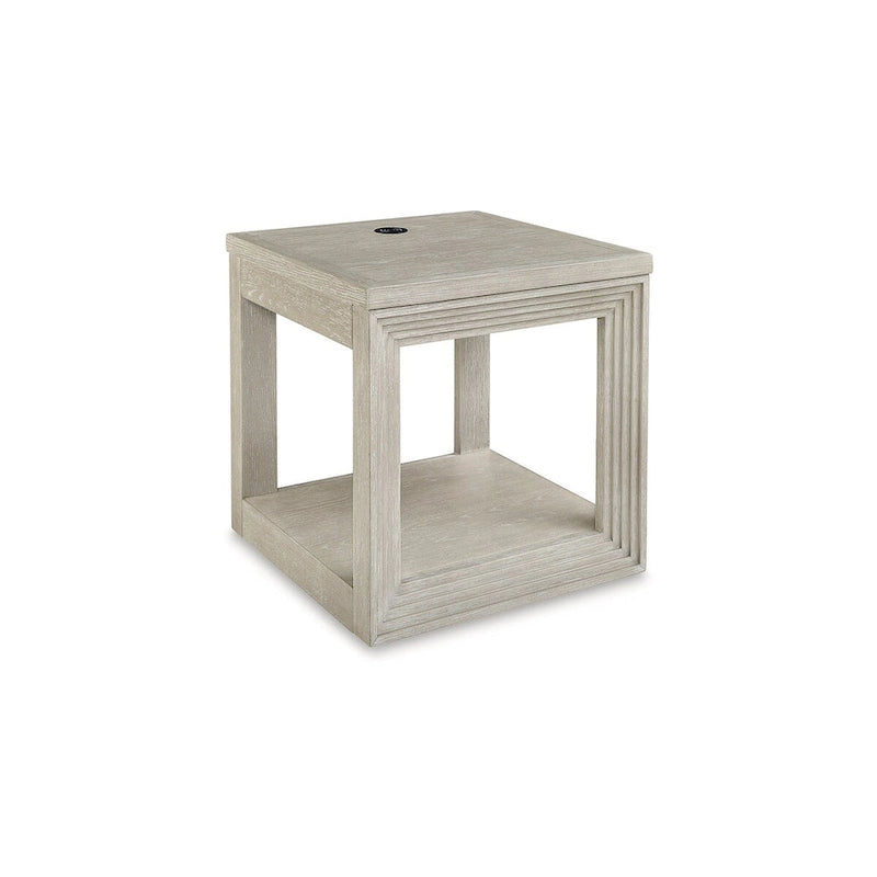 Table de bout marron - 24 L x 24 P x 24 H