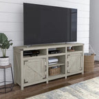 Meuble TV de ferme Cottage Grove 65W pour téléviseur de 75 pouces par